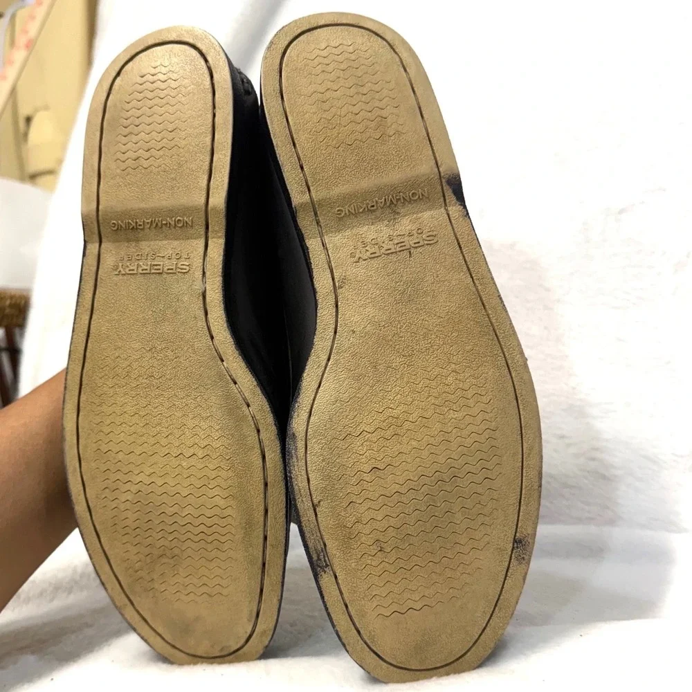 Sperry 8.5 M‎ Boat Shoes Dark Burgundy Leather Authentic Original Loafers Unisex